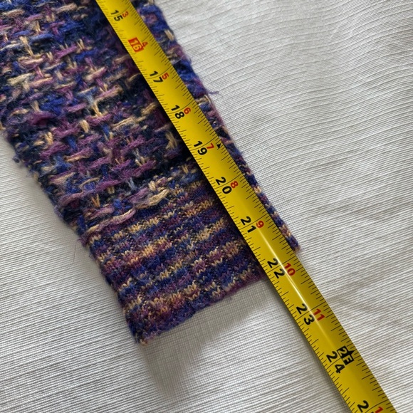 Parkhurst Maeve Pullover Multicolor Textured Crew Neck Sweater - Picture 7 of 9